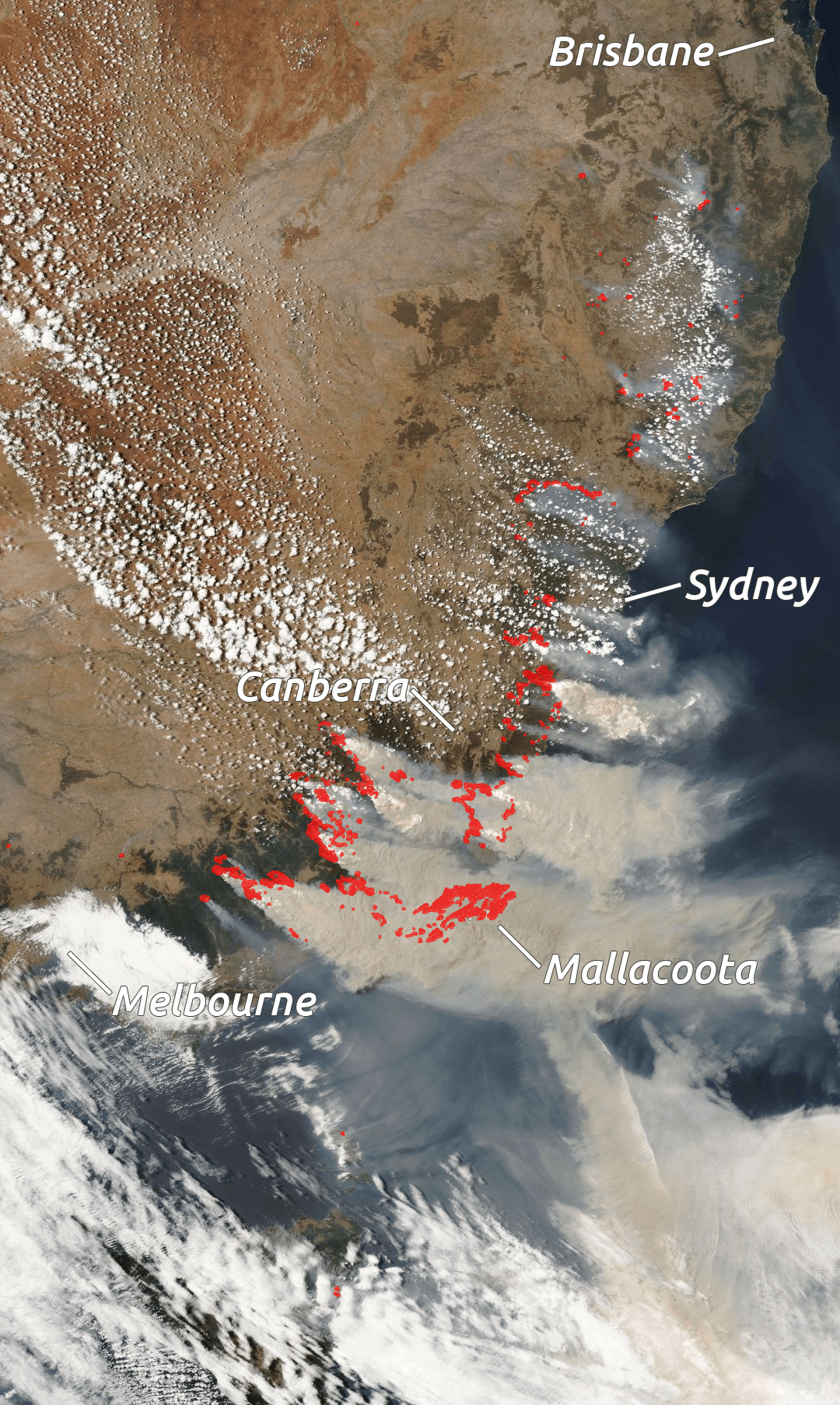 2020 01 04 East Australian MODIS VIIRS LABELS