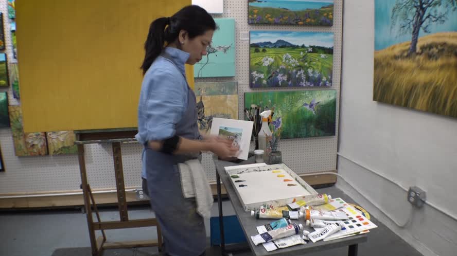 Connect the Bay: Painter Lucy Liew