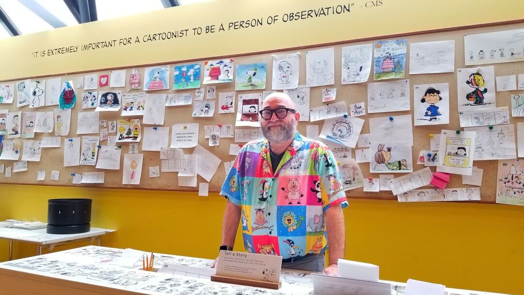 How Snoopy Inspired Joe Wos to Become a Cartoonist